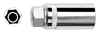 T33392 Головка свечная 1/2" 16 мм с магнитом